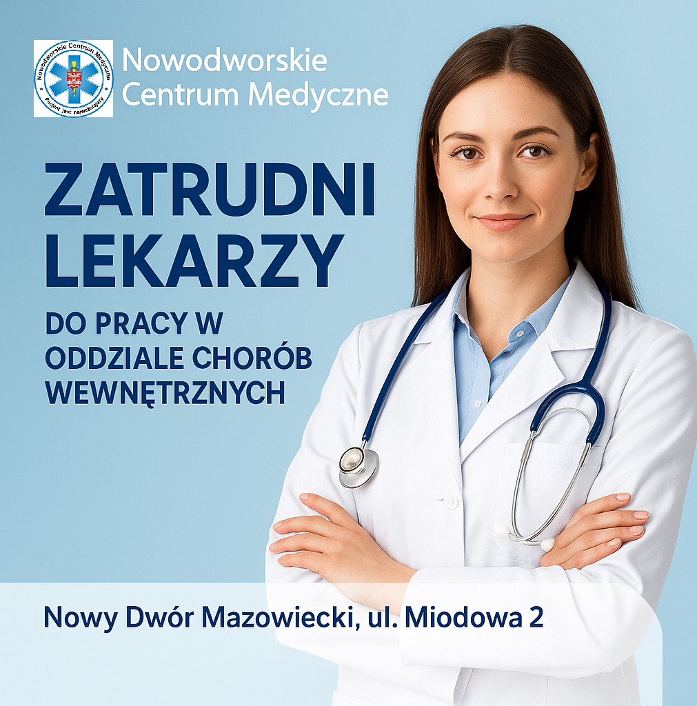Oferta pracy dla lekarzy do Oddziału Chorób Wewnętrznych